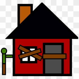 House Clip Art, HD Png Download - abandoned house png