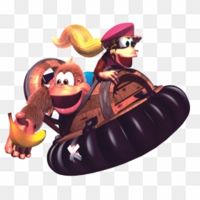 Dixie Kong Png - Donkey Kong Country 3 Dixie Kong's Double Trouble Gba, Transparent Png - donkey kong 64 png