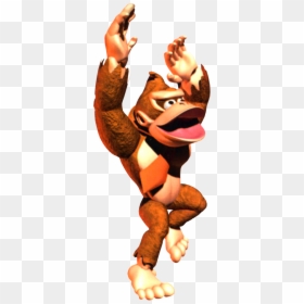 Donkey Kong Country - Donkey Kong Country Jump, HD Png Download - donkey kong 64 png