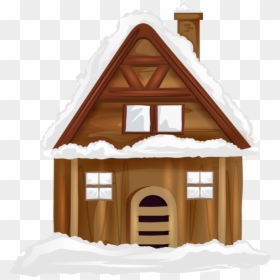 Winter House Transparent Png Image, Png Download - abandoned house png
