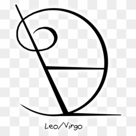 Leo Zodiac Png - Leo And Virgo Signs Together, Transparent Png - sigil png