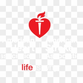 American Heart Association Clipart - American Heart Association Heart, HD Png Download - american heart association logo png