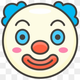 Clown Face Png, Transparent Png - the emoji movie png