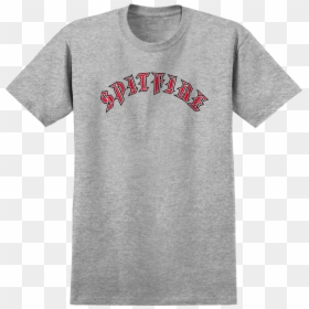 Spitfire Wheels Old English E T-shirt, HD Png Download - spitfire png