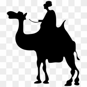 Desert - Camels In The Desert Png, Transparent Png - black desert png