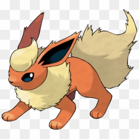 Flareon Pokemon Eevee Evolution, HD Png Download - turtwig png