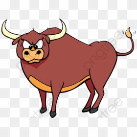 Buffalo Clipart Red - Bull Clipart, HD Png Download - ox png