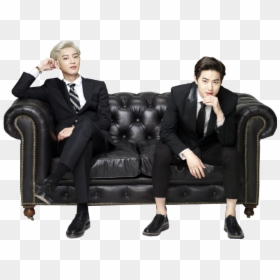 Photoshoot Suho And Chanyeol, HD Png Download - suho png