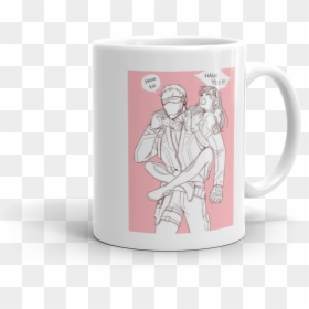 Coffee Cup, HD Png Download - overwatch soldier 76 png