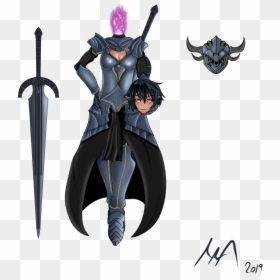 And Here’s A Full Shot Of Niamh’s New Sprite, Complete - Action Figure, HD Png Download - greatsword png