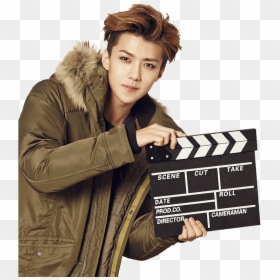 Exo Sehun Movieboard - Exo Sehun Png, Transparent Png - suho png