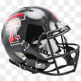 Texas Tech Red Raiders Authentic Full Size Speed Helmet - American Football, HD Png Download - texas tech png