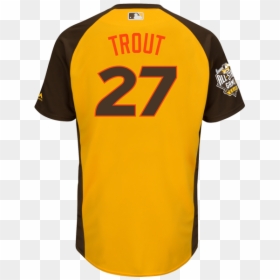 Los Angeles Angels Png - Mike Trout All Star Jersey, Transparent Png - los angeles angels logo png