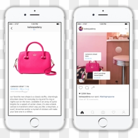 You Can Tag A Product On Instagram And Let Your Followers - Instagram Shopping Icon, HD Png Download - kate spade png