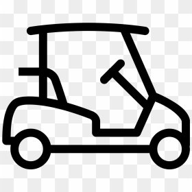 Car Icons Iphone Golf Cart Svg - Golf Cart Icon, HD Png Download - golf icon png