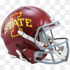 Iowa State Speed Replica Helmet - Iowa State Football Helmet, HD Png Download - iowa state png