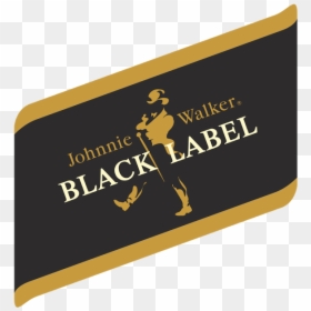 Johnnie Walker Black Label Logo, Johnnie Walker Black - Johnny Walker Red Label Logos Png, Transparent Png - label vector png