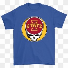 Ncaa Football Iowa State Cyclones X Grateful Dead Shirts - 49ers Grateful Dead Shirts, HD Png Download - iowa state png