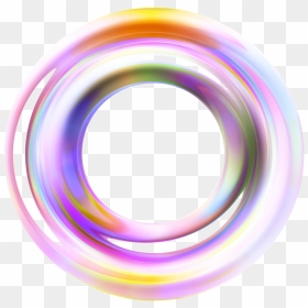 Ring, Round, Pattern, Colorful, Circle, Movement - Circle, HD Png Download - colorful circle png
