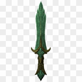 Elder Scrolls Skyrim Glass Dagger" 								 Title="elder - Glass Dagger Skyrim, HD Png Download - skyrim iron helmet png
