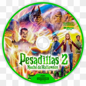 Goosebumps 2 Uhd-bluray Disc Image - Background Halloween Movie, HD Png Download - goosebumps png