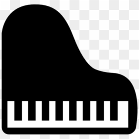 Concert Clipart Piano - Piano Icon Vector, HD Png Download - ticket vector png