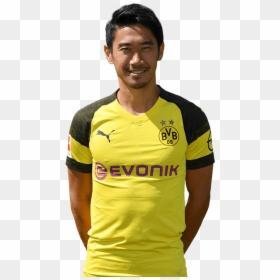 Shinji Kagawa - Borussia Dortmund, HD Png Download - shinji png