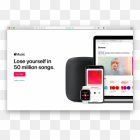 Apple Music Streaming App - Apple, HD Png Download - amazon music icon png