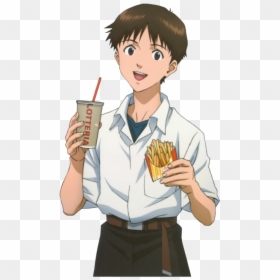 Shinji Ikari Png -shinji Transparent, Hd Png Download - Hidenori Matsubara Evangelion, Png Download - shinji png