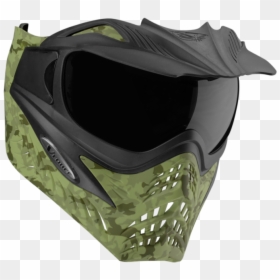Desert Camo Vforce Grill, HD Png Download - paintball mask png