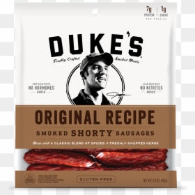 Duke's Original Shorty Smoked Sausages, HD Png Download - chef boyardee png