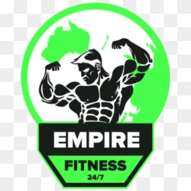 Bodybuilding Fitness Gym Logo, HD Png Download - 24 hour fitness logo png