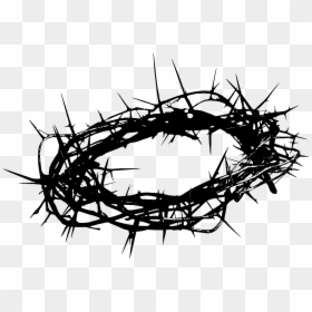 Thorn Crown Png - Crown Of Thorns Png, Transparent Png - jesus piece png