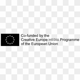 Co-funded By The Creative Europe Media Programme Of - European Union Line Logo, HD Png Download - eu flag png
