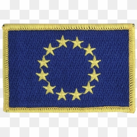 European Union Eu Flag Patch - Bandera De Islas Cook, HD Png Download - eu flag png