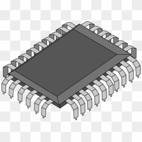 Chip, Computer, Technology, Circuit, Processor, Board - Integrated Circuit Clipart, HD Png Download - computer chip png