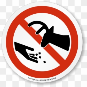 Transparent Prohibited Sign Png - Dont Feed The Deer, Png Download - prohibition sign png