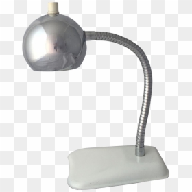 Vintage Chrome Gooseneck Desk Lamp Eye Ball Mid Century - Lamp, HD Png Download - desk lamp png