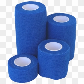 Blue Cohesive - Bandages Blue Png, Transparent Png - bandages png