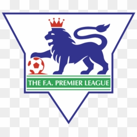 Premier League Old Logo, HD Png Download - premier league png