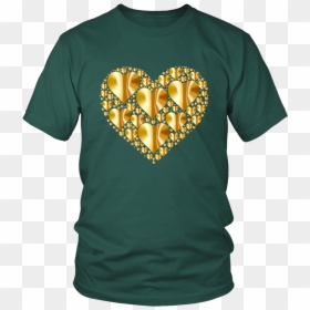 Save Our Planet T Shirts, HD Png Download - golden heart png