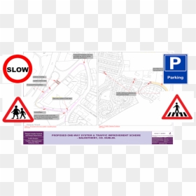 Traffic Sign, HD Png Download - one way sign png