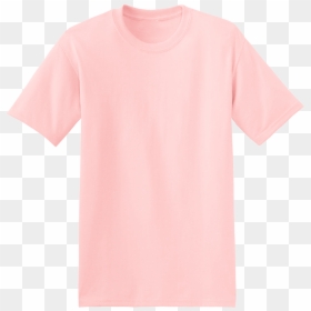 Pale-pink - Transparent Pink T Shirt, HD Png Download - pink shirt png