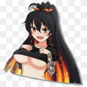 Image Of Tatted Black Hole Chan, HD Png Download - blackhole png