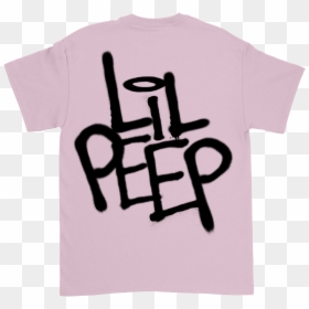 Lil Peep X Sus Boy Limited Edition Pink Tee - Sus Boy X Lil Peep Shirt, HD Png Download - pink shirt png