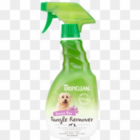 Tropiclean Sweet Pea Tangle Remover Spray For Dogs - Tropiclean Tangle Remover Spray, HD Png Download - cats.png