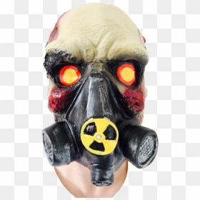 Toxic Gas Mask Latex - Mask, HD Png Download - gasmask png