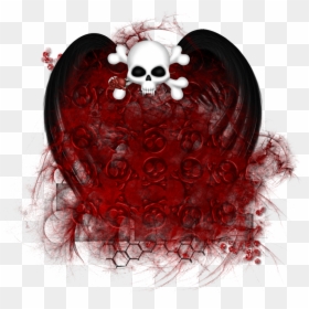 Halloween Background Element 800 X - Skull, HD Png Download - halloween skeleton png