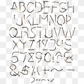 Handwriting, HD Png Download - matches png