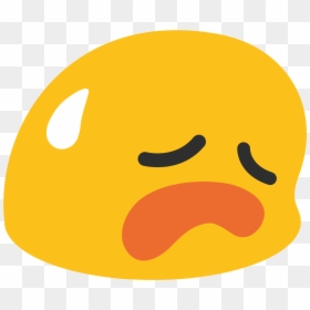 Disappointed But Relieved Face Emoji , Png Download - Disappointed But Relieved Face Emoji, Transparent Png - disappointed png